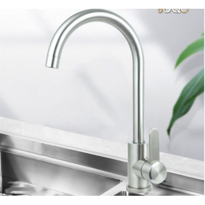 Faucet Kitchen Spring Traditional cold and hot big bend  Ceramic Style Sensor Surface Room 360 degree rotation